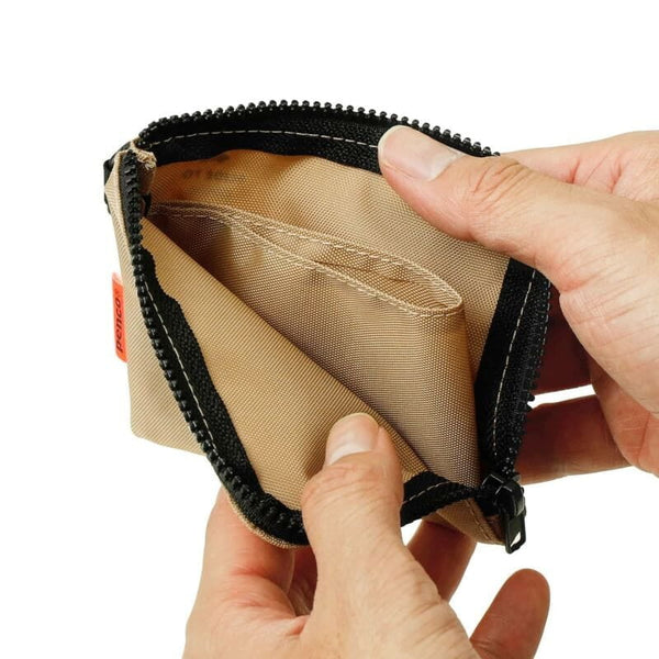 Penco L-Zip Purse Black