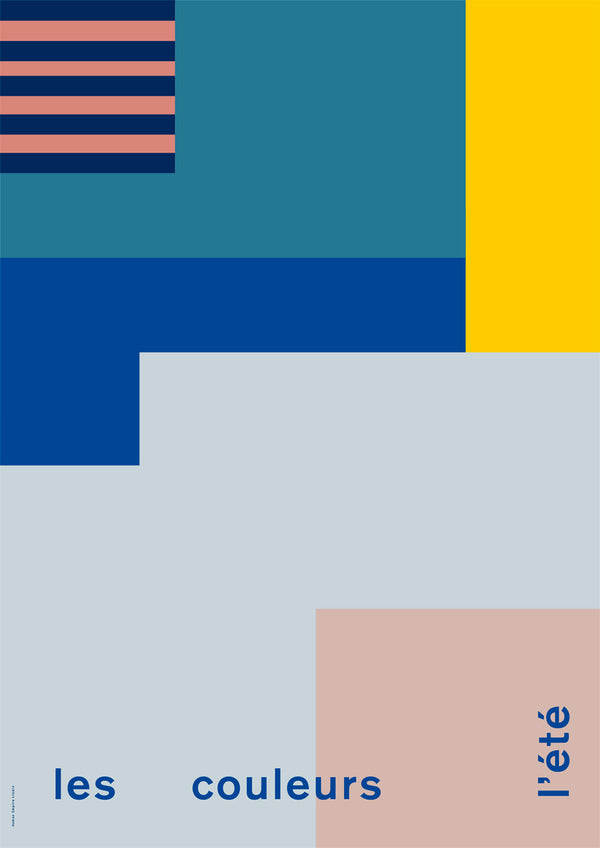 Les Couleurs l' Été Poster