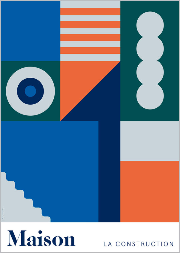 Maison Orange Poster
