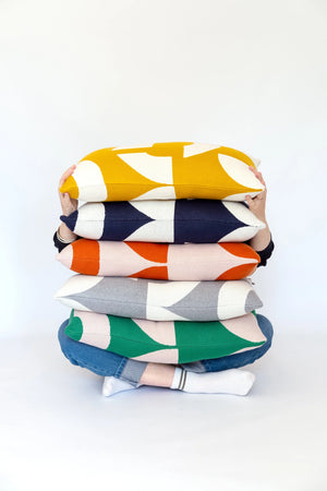 Kissen Deko Navy (60x40cm)