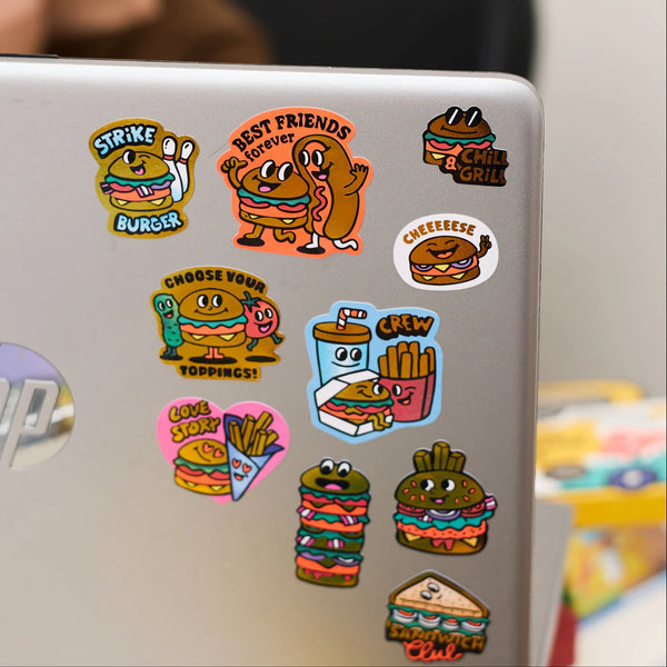 OMY Big Sticker Burger