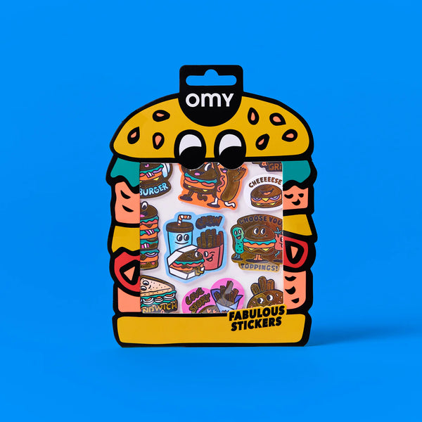OMY Big Sticker Burger