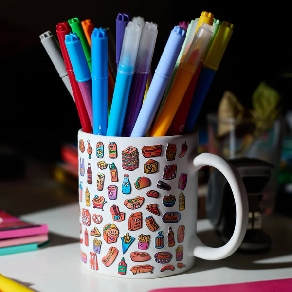 OMY Boutique Sticker Food Truck