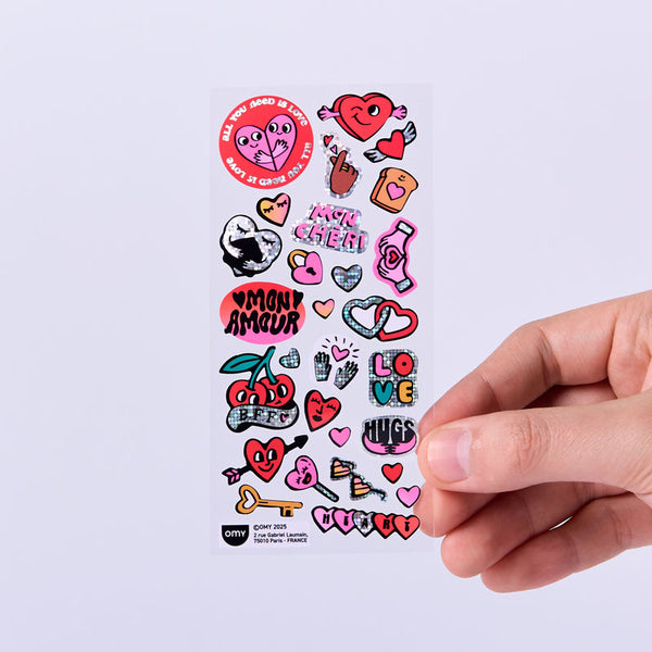 OMY Iconic Sticker Love
