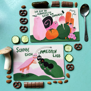 Slinga - Frühstücksbrettchen Schabe
