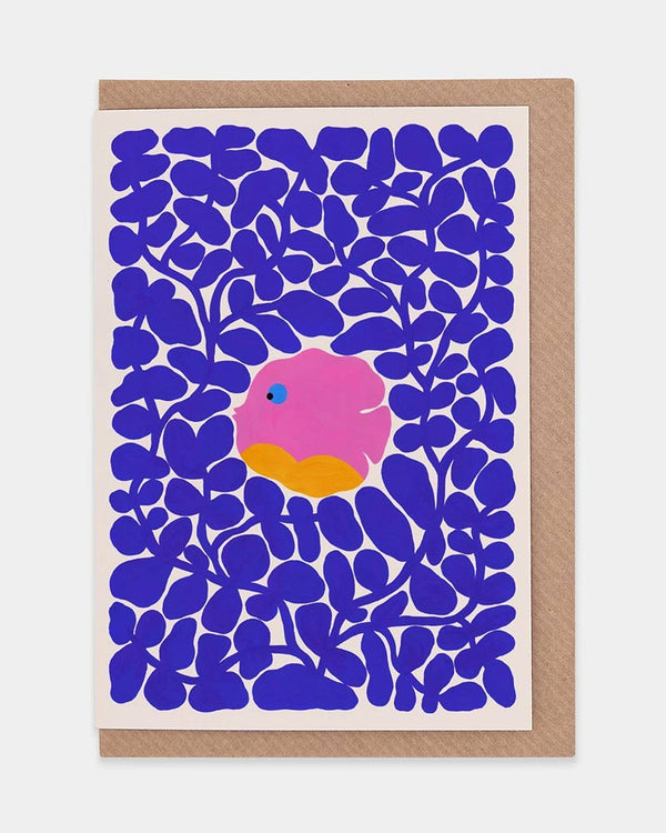 Seaweed and Fish WWF Klappkarte