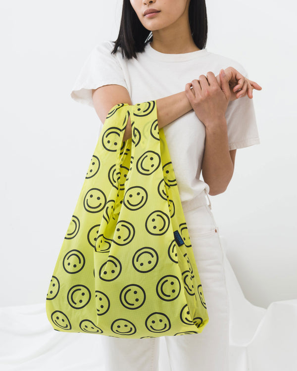Standard Baggu Einkaufsbeutel Yellow Happy