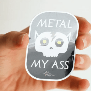 Studio Arhoj - Sticker Metal My Ass