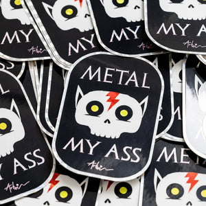 Studio Arhoj - Sticker Metal My Ass