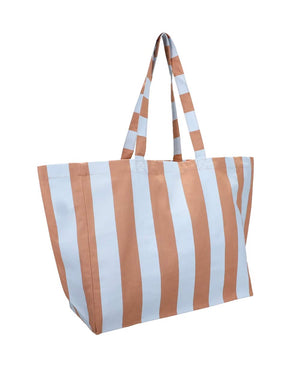 Strandtasche Streifen Cloud Blue Maple Whirl