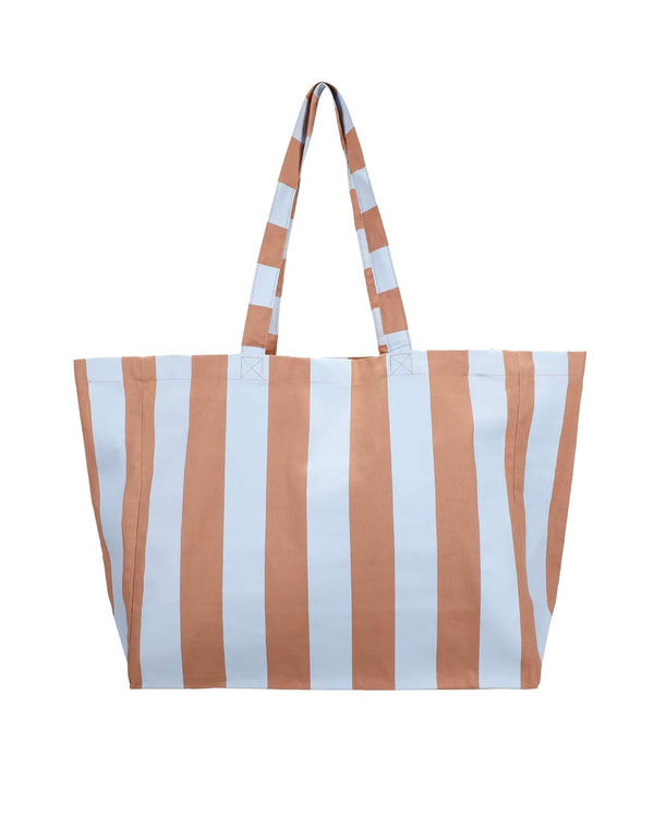 Strandtasche Streifen Cloud Blue Maple Whirl