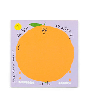 Human Empire Funny Fruits Block Sweet Orange