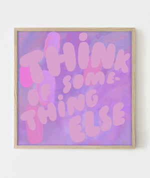 Think Of Something Else FineArt Print - Jan Kruse