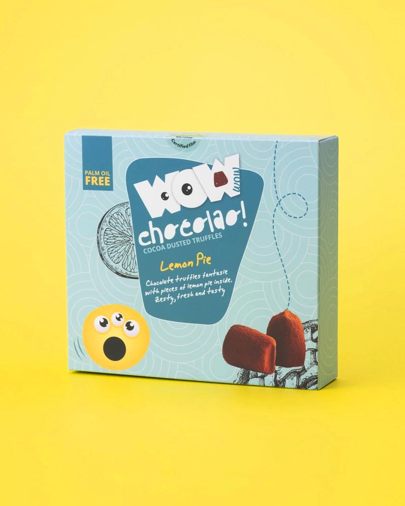 WOW Chocolao! Lemon Cheesecake Chocolate Truffles - 250g