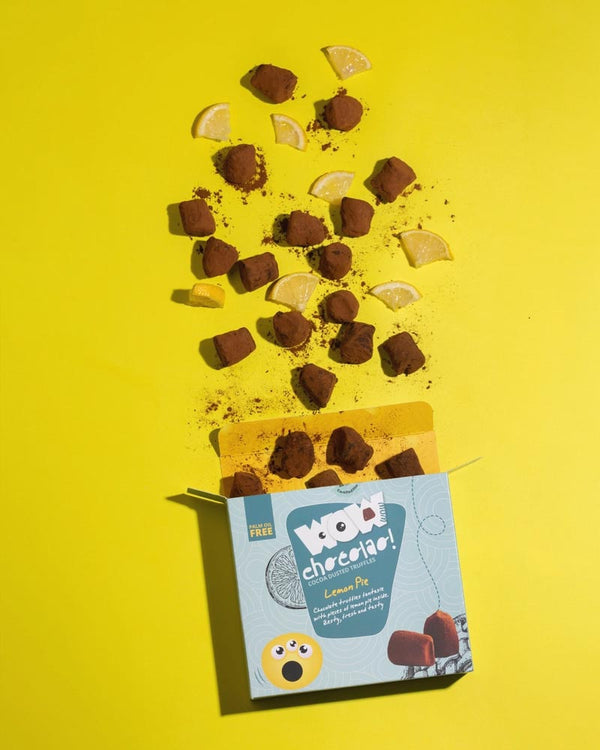 WOW Chocolao! Lemon Cheesecake Chocolate Truffles - 250g