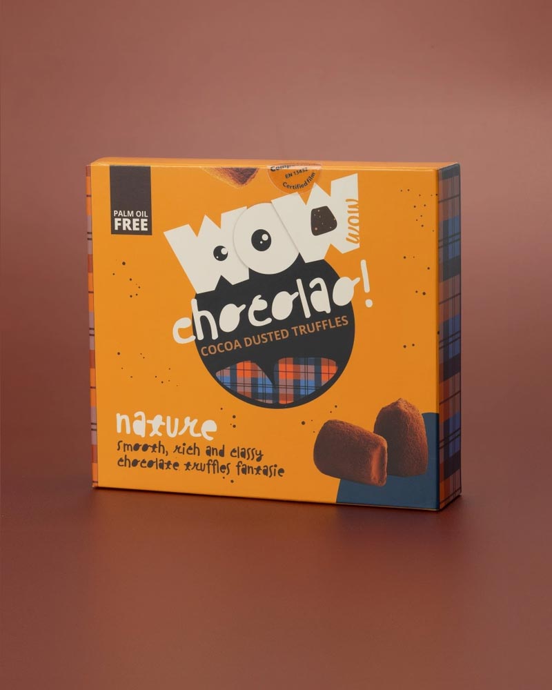 WOW Chocolao! Plain Chocolate Truffles - 250g