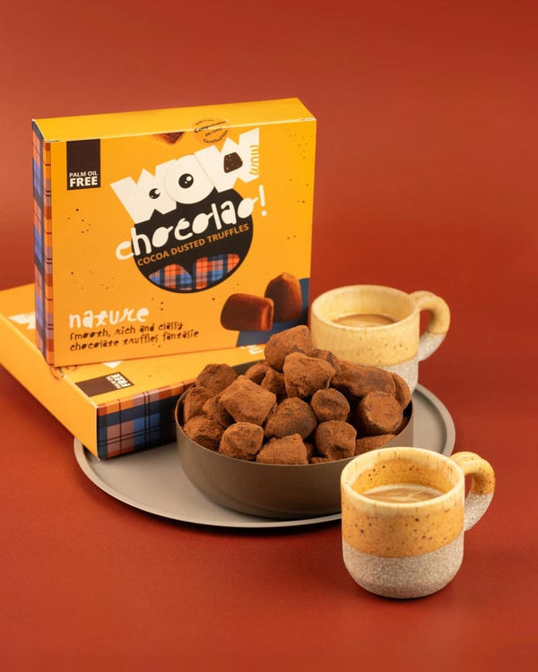 WOW Chocolao! Plain Chocolate Truffles - 250g