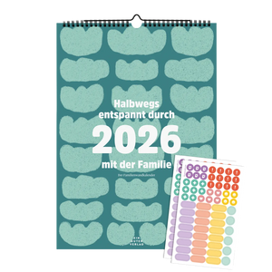 Familienkalender »Halbwegs entspannt durch 2026 mit der Familie«