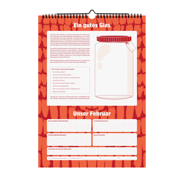 Familienkalender »Halbwegs entspannt durch 2026 mit der Familie«