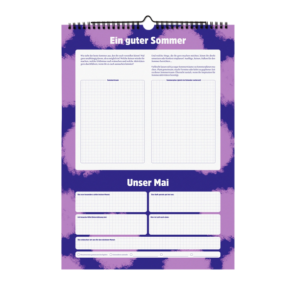 Familienkalender »Halbwegs entspannt durch 2026 mit der Familie«