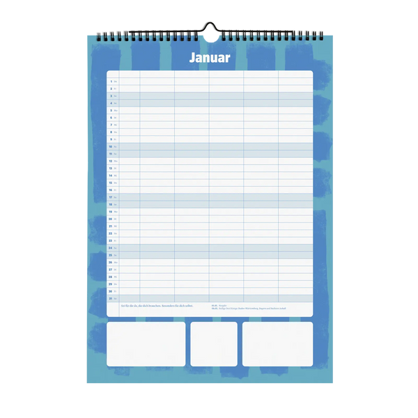 Familienkalender »Halbwegs entspannt durch 2026 mit der Familie«