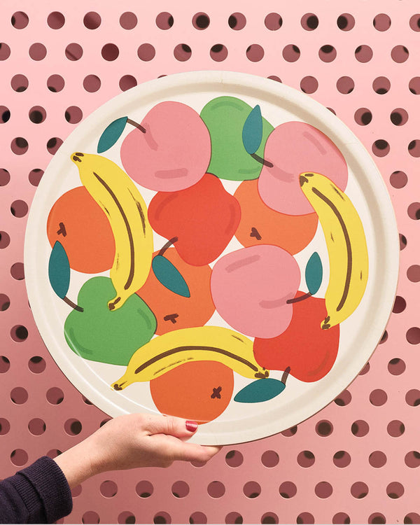 Fruit Bowl Tablett Groß Rund (ø38cm)