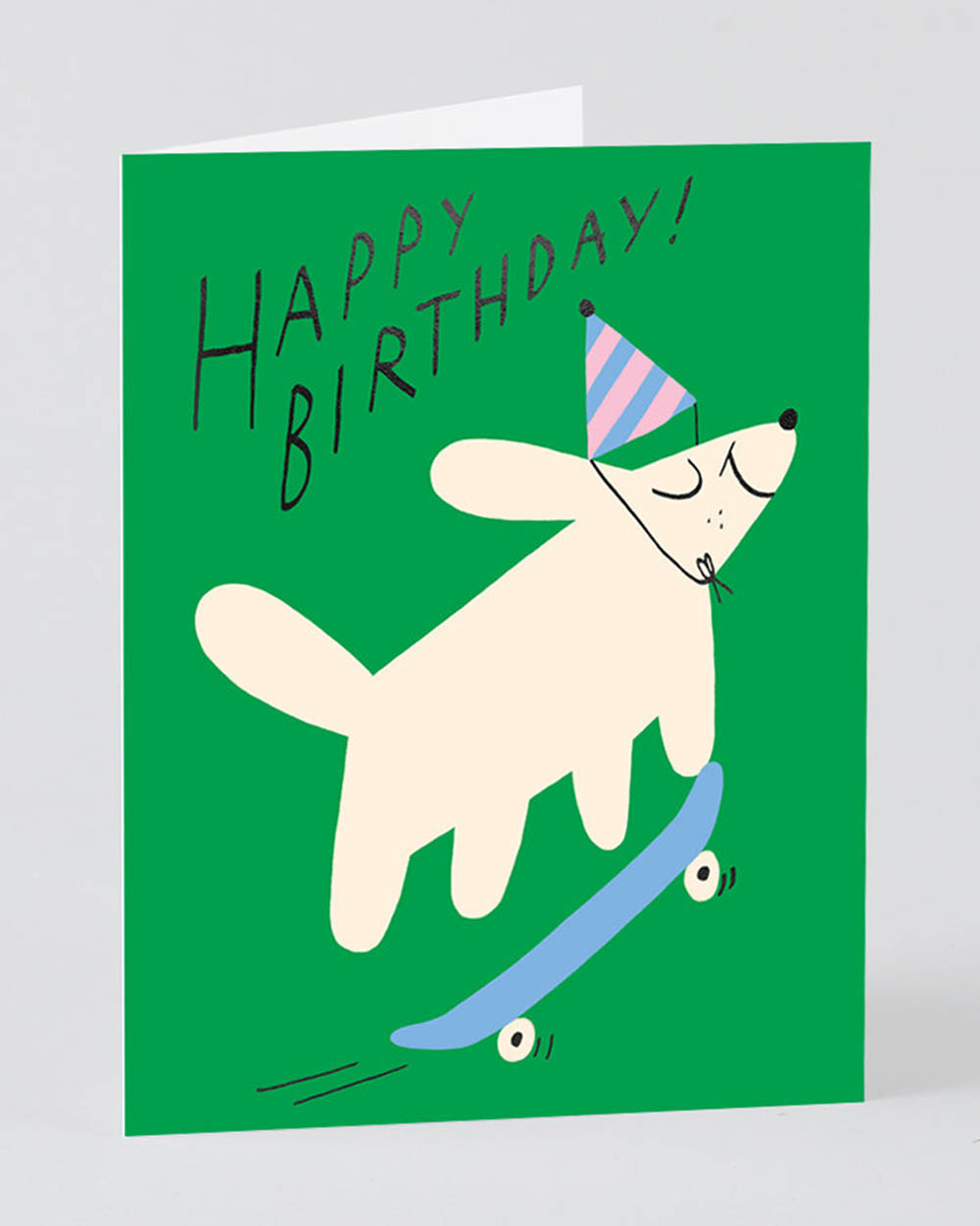 Happy Birthday Skateboard Klappkarte