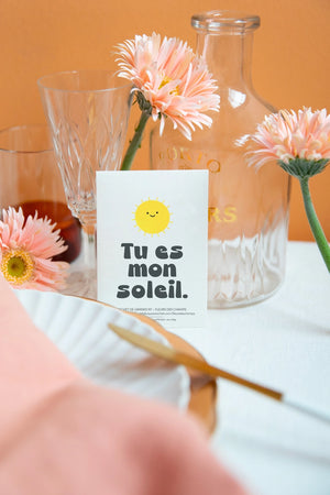 „Du bist meine Sonne” Wildblumen Samentüte - La Fabrique à Sachets