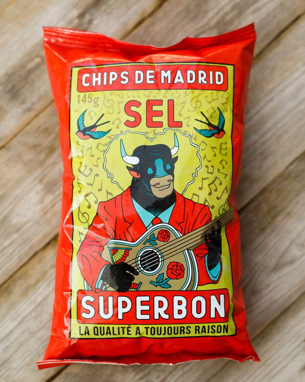 Superbon Chips de Madrid Salt 135g