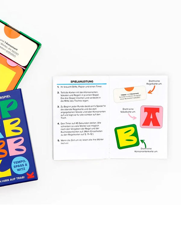 Alphababbel - Rasantes Wörterspiel