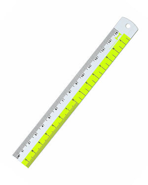 Hightide Aluminum Ruler Yellow