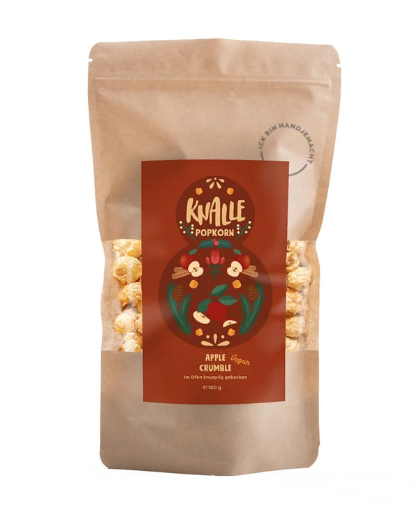Knalle Berlin - Popcorn Apple Crumble (vegan) - Weihnachtsedition
