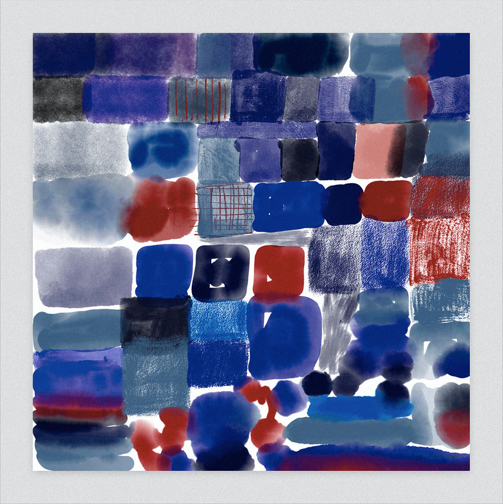 Blue #2 FineArt Print (50x50cm)