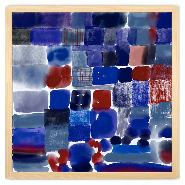 Blue #2 FineArt Print (50x50cm)
