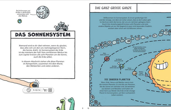 Ein Tag im Leben von Astronaut, All und Raketenknall