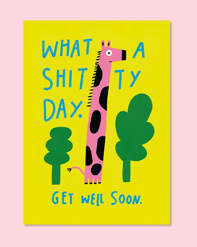 Au Contraire - Get Well Soon Postkarte