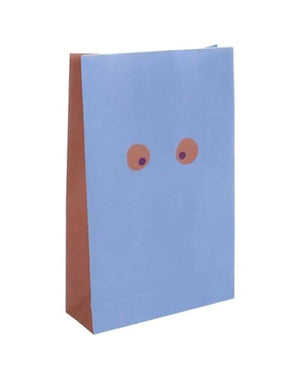 Geschenktüte Jantien Baas Krokodilen Ogen Blue&Terra mit Boden (5er-Pack)