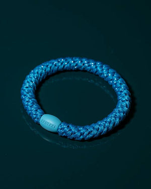 Kknekki Haargummi Azure Blue Glitter