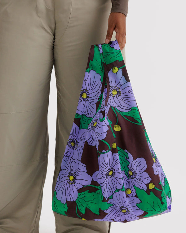 Standard Baggu Einkaufsbeutel Maroon Poppy