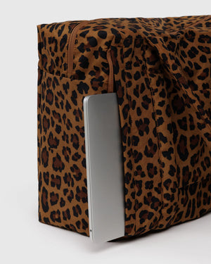 Baggu Small Cloud Bag Carry-On Leopard