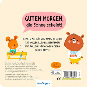 Bär und Maus - Zusammen durch den Tag