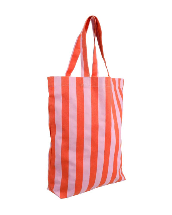 Shopper Streifen Dolce Pink - Arancia Orange