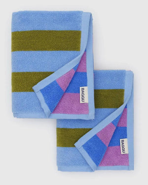Cabana Stripe Mix Handtücher (2er Set)