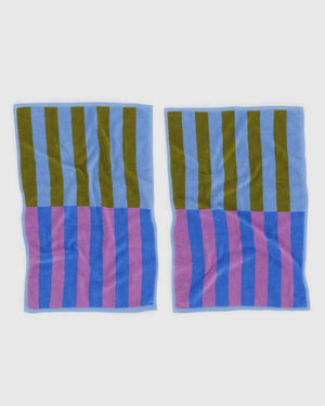 Cabana Stripe Mix Handtücher (2er Set)