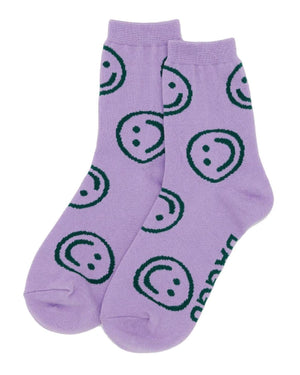 Baggu - Crew Socks Happy Lavender