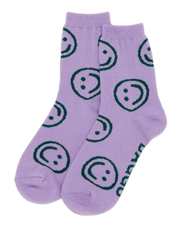 Baggu - Crew Socks Happy Lavender