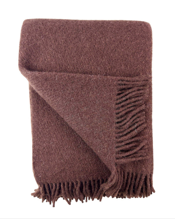 Wolldecke Basic Chocolate