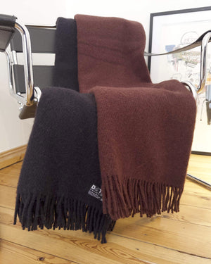 Wolldecke Basic Chocolate