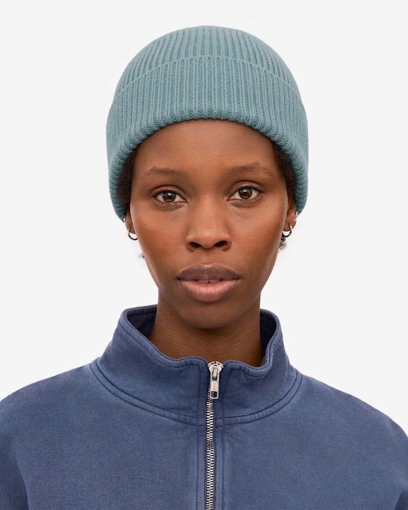 Colorful Standard - Merino Wool Beanie Stone Blue