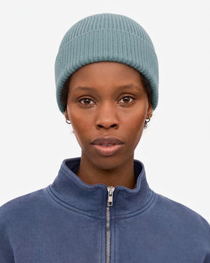 Colorful Standard - Merino Wool Beanie Stone Blue